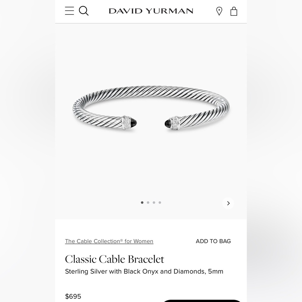 David Yurman Cable Bangle